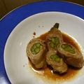 あとからあとから's cooksnap of when they made アスパラのしそと豚肉巻き.