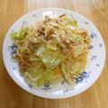 puniＫ's cooksnap of when they made 簡単　キャベツとツナのパスタ.