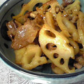しおとも's cooksnap of when they made ササッと！れんこんと豚肉の炒め煮.
