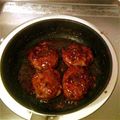 ひろだぁ's cooksnap of when they made てりやきハンバーグ.
