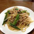 YUKIKI☆'s cooksnap of when they made ツナとオクラのピリ辛和風パスタ.