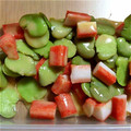 ma___111's cooksnap of when they made お弁当に！豆とカニカマの和え物.
