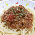 まくのうち's cooksnap of when they made 赤だしでコク旨ミートソース.