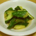かずさ222's cooksnap of when they made 胡瓜の中華風マリネ.