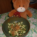 Rosemary Corner's cooksnap of when they made 簡単★さきいかときゅうりのサラダ★.