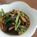 。ありんこ。's cooksnap of when they made とっても簡単！小松菜の煮びたし.