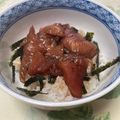 クックOQ216U☆'s cooksnap of when they made お寿司屋さん直伝！丼に♪マグロのづけ.
