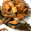 季節外れ's cooksnap of when they made いりこで筍と蓮根の煮物＊蒟蒻プラス.