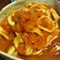 minasmurf's cooksnap of when they made ＊イカのトマトソース煮＊.