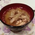 ナピト's cooksnap of when they made ささがきゴボウの味噌汁.