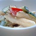 oBsession's cooksnap of when they made ペンネのサラダパスタ♥.