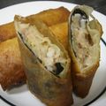 えいとさん's cooksnap of when they made カリッとパリッとツナ玉春巻き.