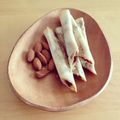 eki_'s cooksnap of when they made 簡単でごめんね◇クリチ＆レーズン春巻.