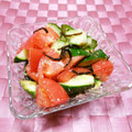 kemeta's cooksnap of when they made 俺流！胡麻香る…トマトと胡瓜の塩昆布和え.