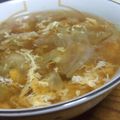 ユキちゃ's cooksnap of when they made ☆簡単！レタスと卵のスープ☆.