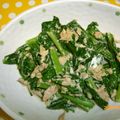 ゆいぴょんママ's cooksnap of when they made あっという間に！ツナマヨ小松菜炒め.
