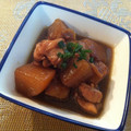 akog's cooksnap of when they made ほろほろ！鶏手羽と大根の煮物.