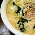 にゃおら。's cooksnap of when they made レンジで　卵雑炊.
