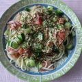 バウンド's cooksnap of when they made トマト、きゅうり、ツナ缶で素麺サラダ.