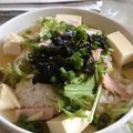 cat23's cooksnap of when they made 洋風冷やしサラダ茶漬け.