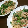 正和☆'s cooksnap of when they made 塩麹豚肉と春菊の簡単ビーフン炒め.