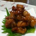 @hirosan's cooksnap of when they made 鶏皮甘辛味噌煮.