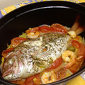☆Kayorina☆'s cooksnap of when they made 小鯛とあさりの白ワイン蒸し.