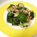 mami323's cooksnap of when they made たたき胡瓜の梅味噌和え.