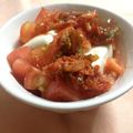 にーな８'s cooksnap of when they made 夏に簡単！トマト＆キムチの冷奴.