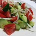 ymkn810's cooksnap of when they made 簡単!!!冷製トマトサラダ♪.