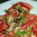 ゆきんこ_1112's cooksnap of when they made トマトとみょうがの塩昆布和え.