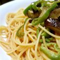 くろーばー＆もけけ's cooksnap of when they made サラスパで和風青じそパスタ.