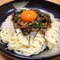 maarine's cooksnap of when they made 納豆とイタリアンパセリの冷製パスタ.