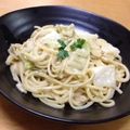 maarine's cooksnap of when they made アンチョビペーストのクリームソースパスタ.
