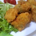 framboise⁂'s cooksnap of when they made ささみの梅肉フライ.