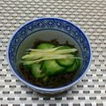 amejinyatz's cooksnap of when they made 【副菜】黒酢のもずく酢.