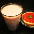 ひさかた's cooksnap of when they made グレープフルーツアーモンド豆乳ドリンク.