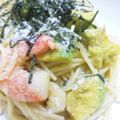 ＊リマ＊'s cooksnap of when they made えびとアボカドの冷製わさびパスタ.