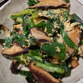 ヨシヨッシー's cooksnap of when they made ニラとしいたけの卵とじ.