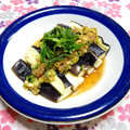 シャンプーハット's cooksnap of when they made 蒸し茄子のネギごまソースがけ.