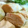 _ハチドリ's cooksnap of when they made キャベツと鮭のロール蒸し　.