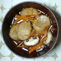 ●ゆゆゆ●'s cooksnap of when they made ☆「ふ」「椎茸」「人参」のお吸い物☆.