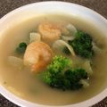 やま＊みず's cooksnap of when they made 海老とブロッコリーのミルク煮.