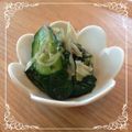 An_kitchen's cooksnap of when they made 箸休めきゅうり.