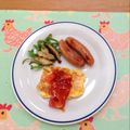 うさぎキューピー's cooksnap of when they made キャンディーチーズで簡単バジルオムレツ.