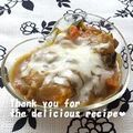 プンプン庵's cooksnap of when they made カレーの残りでかぼちゃのカレーグラタン♪.