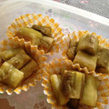 natume818's cooksnap of when they made お弁当の手作り冷凍おかず～焼き茄子.