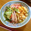 さゆみん♪'s cooksnap of when they made 手作りタレで　ポテトサラダ入り冷やし中華.