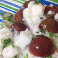 豆千代's cooksnap of when they made たたき長芋とプチトマトの和え物。.