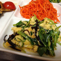 ぶたりんご's cooksnap of when they made 三つ葉と炒り卵の塩昆布和え.
